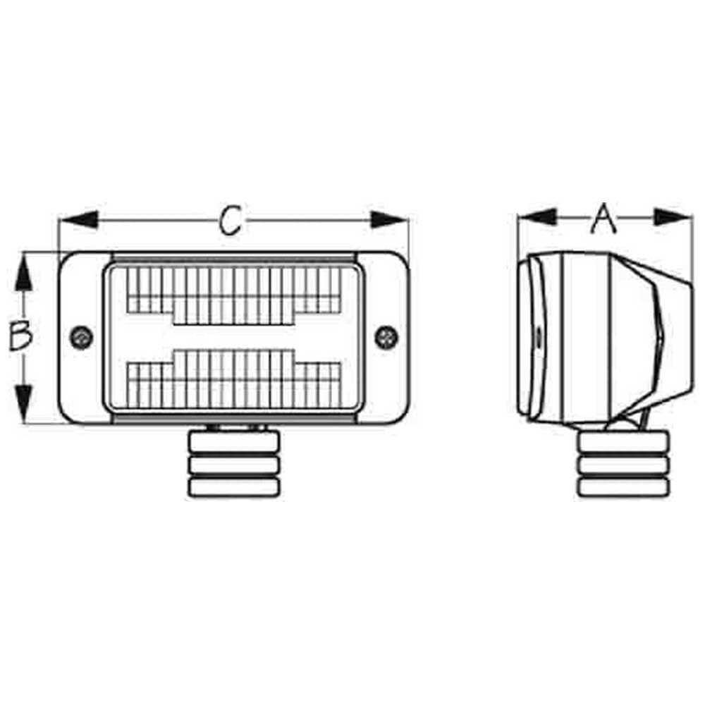 SEADOG Halogen Deck/Dock Floodlight