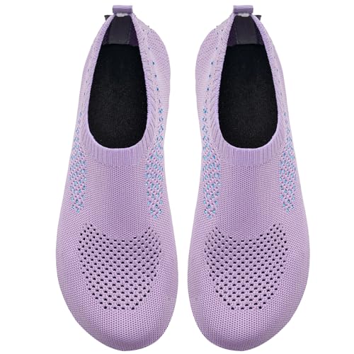 Image of WateLves Womens Barefoot Water Shoes Travel House Slippers for Indoor and Outdoor Aqua Socks for Beach Swim Surf Yoga Dancing Camping Must Haves