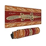 【Mauspadgröße】 Perfekte Größe: 11,8 x 31,5 Zoll (30 * 80 cm), 3 mm verdicktes Design zur Anpassung an alle Oberflächen. Diese Größenangaben sind aufgrund unterschiedlicher Messmethoden normal. Der Fehler liegt innerhalb von 1-2cm.