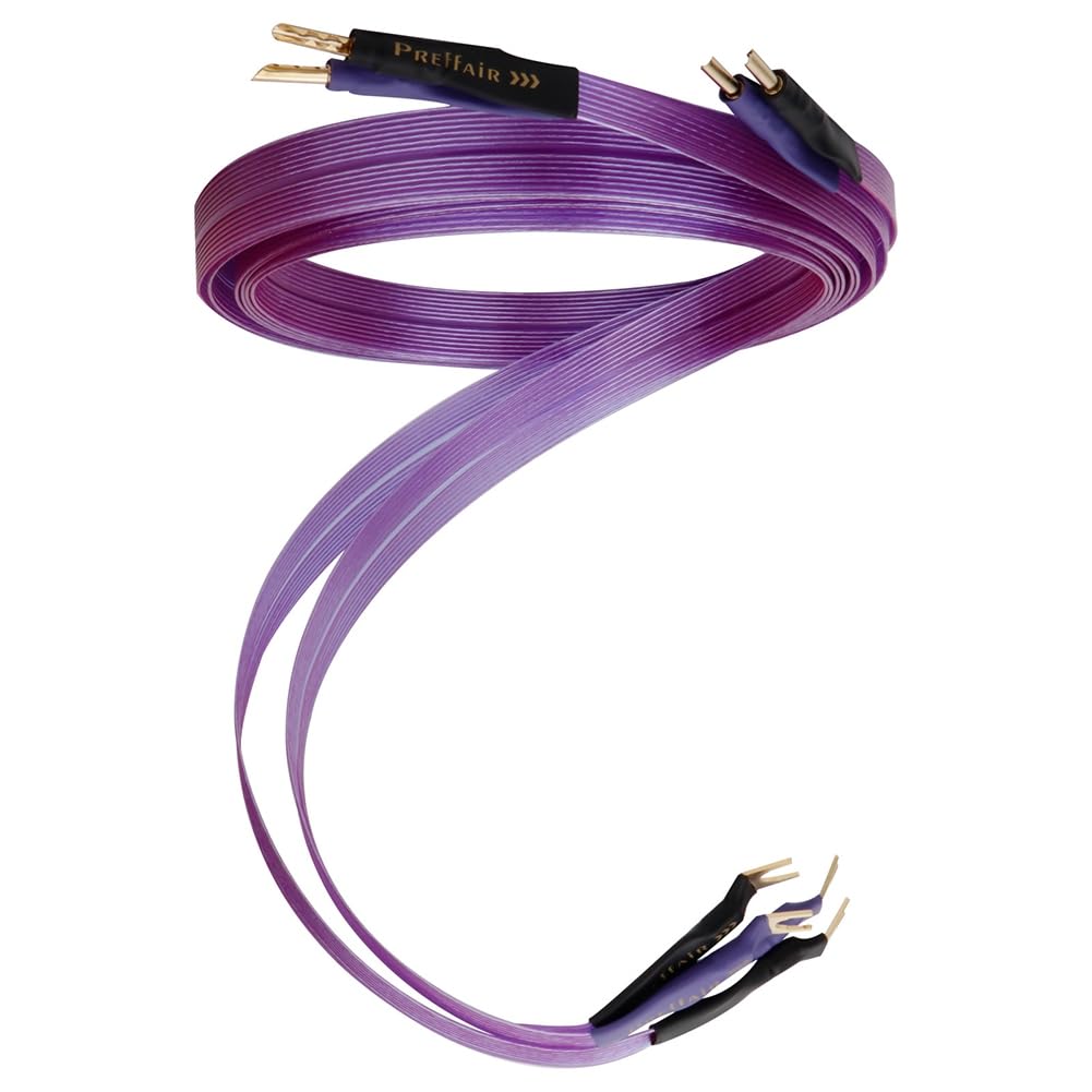 HiFi OCC kabel głośnikowy Hi-End pasek z czystej miedzi z ząbkowanymi wtyczkami bananowymi Y kabel wzmacniacz głośnika C