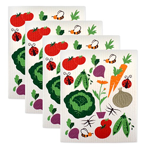 DII Swedish Dishcloth Cleaning Collection, 7.75 x 6.75