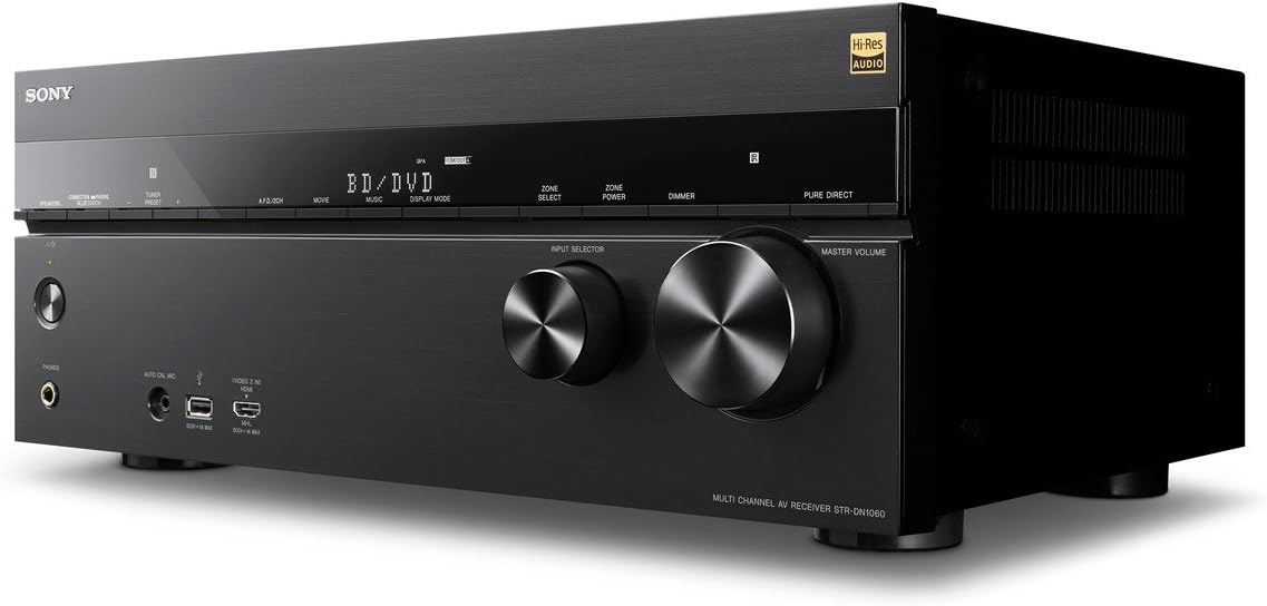 Sony STRDN1060 7.2 Channel Hi-Res WiFi Network AV Receiver (Black)