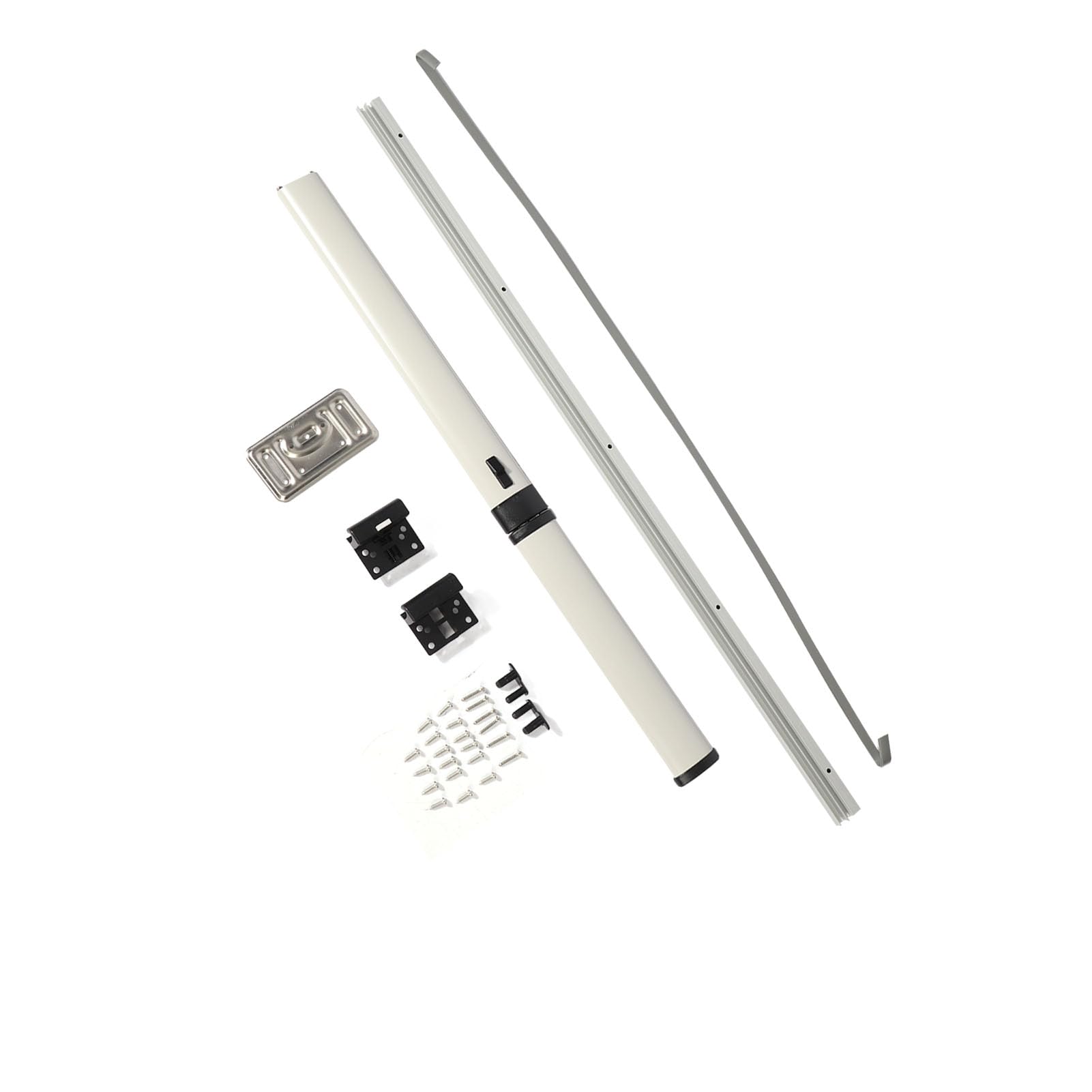 Pata de Mesa Plegable para Vehículos Recreativos, Soporte Resistente de para Autocaravana, Caravana y Más, 28,7 Pulgadas