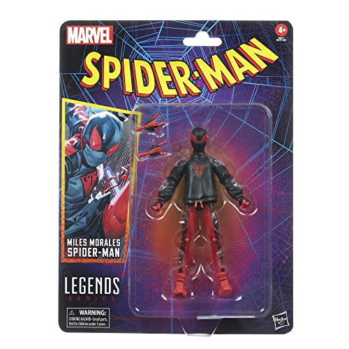 Miles Morales Spider-Man Hasbro Marvel Legends figura de accion coleccionable de 15 cm 2