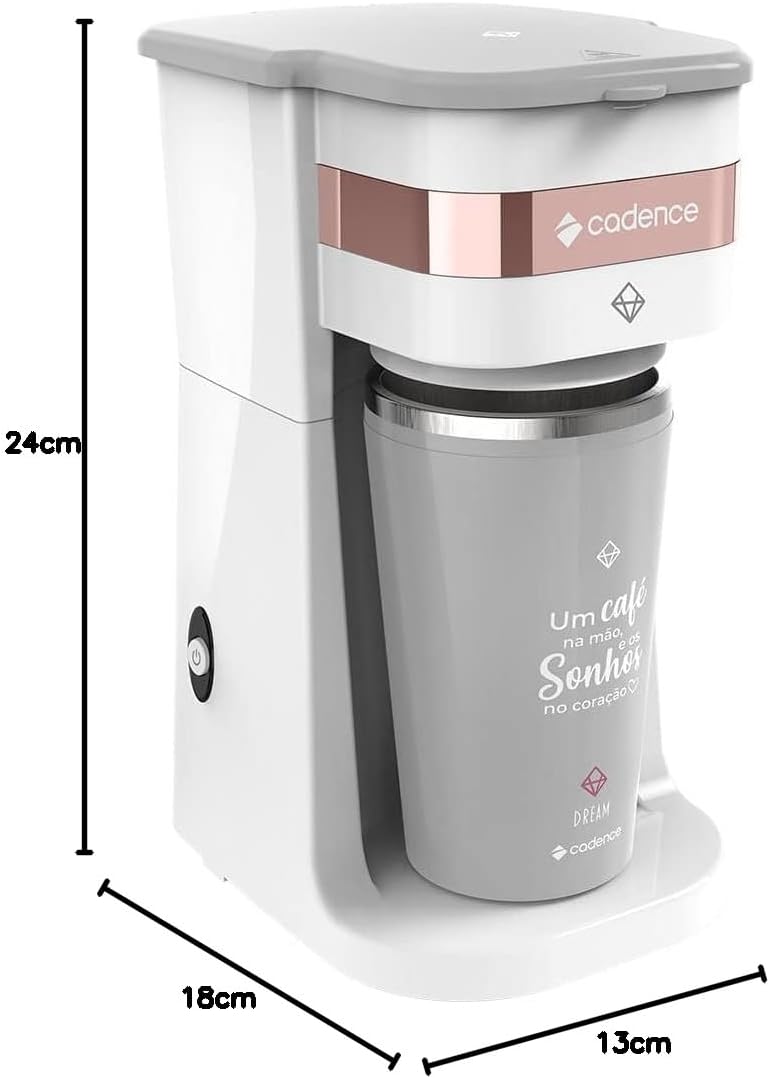 Cafeteira Elétrica Cadence Dream Rosé Gold: Review após 7 dias de uso
