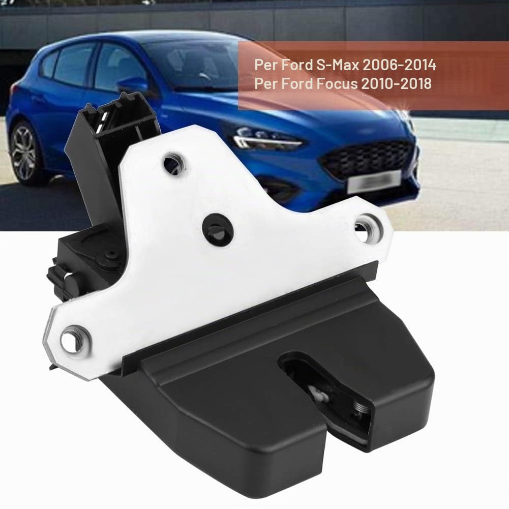 BOROCO Serratura Portellone Posteriore, Ricambio Originale per Ford Focus 2010-2018 e S-Max 2006-2014 – Kit con Meccanismo di Chiusura in Acciaio/ABS, Facile Installazione (OEM: 8M51-R442A66-AC)