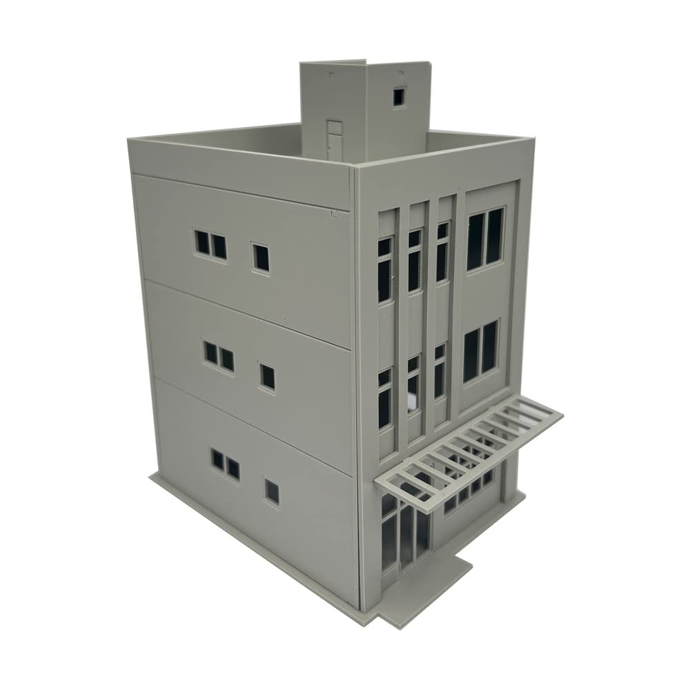 Amazon | Outland Models 鉄道模型風景 3 階建ての小さな市役所