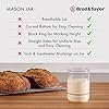 Brod & Taylor Sourdough Starter Jar (32oz) 100% Dishwasher Safe, Measurement Markings, Height Marker & Loose-Fitting Lid That Prevents Pressure Buildup (Durable Glass Jar, BPA-Free) #4
