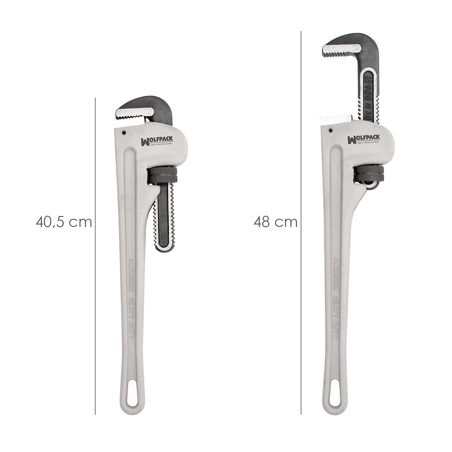 Llave Stillson Heavy Duty Maurer Aluminio 18"