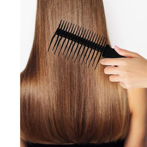 Peine para desenredar doble cara para cabello miniatura 2