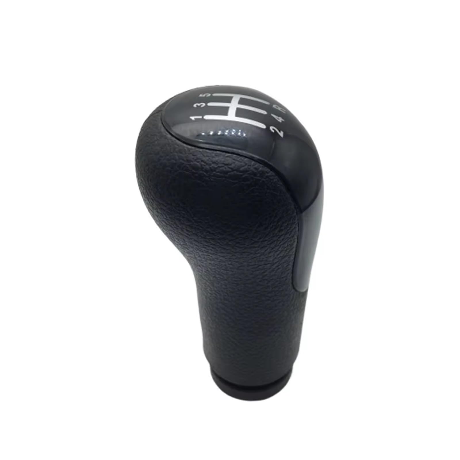 CQRBNE Car Gear Lever Knob for Fiesta Mk6 2002-2008 for Connect for Fusion MT 5 6 Speed Car Shift Gear Knob Handle Gear Shift Knob Handle(5speed Black)