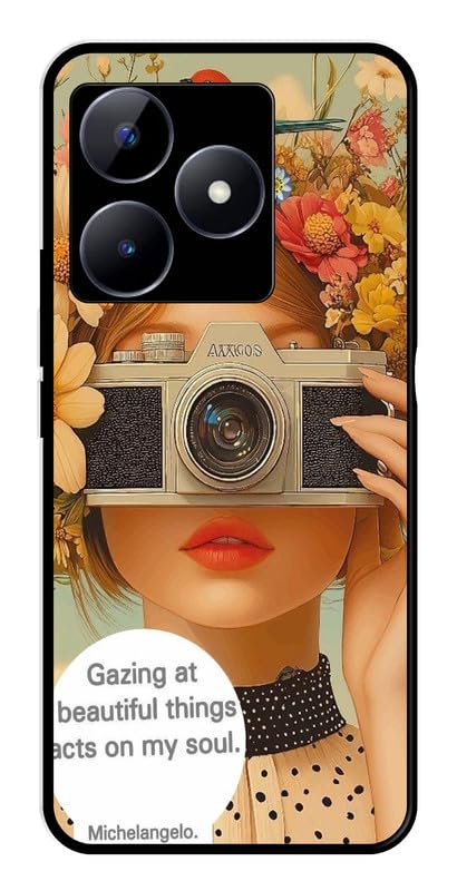 Image of FURIOUS Compatible for Realme C53 /Realme Narzo N53 |Printed Mobile Phone Back Cover Case | for Boys Girls | Rubber Silicone Soft TPU Sides with Camera Protection
