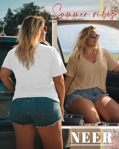 Image of Neer 3 Pack Plus Size Women's T-Shirts