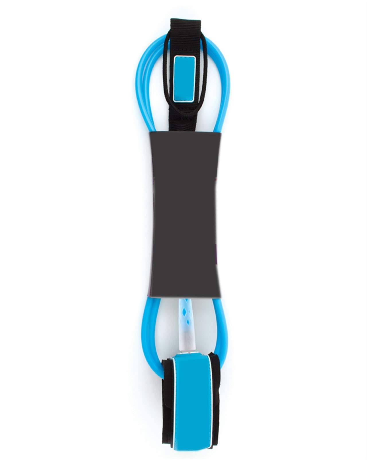 Surf Leash 8FT Surf Board Rope 7mm Surf Tabella di trazione Corda Leash Guinzaglio per la ptricella, Longboard, Paddleboard .SUP gighth.