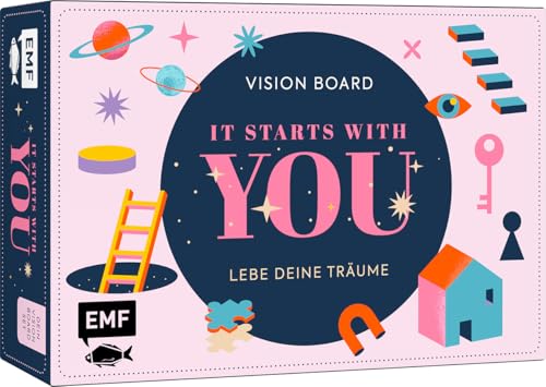 Vision Board: It starts with YOU – Lebe deine Träume für Teens: D...