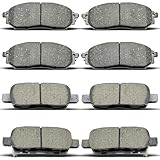 10 Best Brake Pads for Infiniti G37: Enhance Your Driving 9 evkingauto 8pcs Front Rear Ceramic Brake Pads Set Fit For Nissan 350Z,370Z,Murano,Infiniti EX35,EX37,FX35,FX37,FX45,G25,G35,G37,M35,M35H,M37,M45,M56,Q40,Q70,Q70L,QX50,QX70