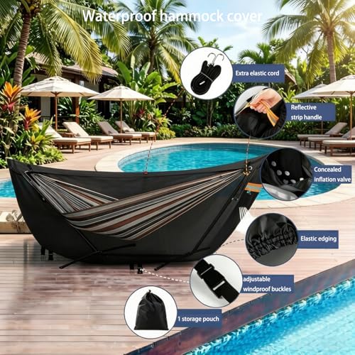 Funda de hamaca exterior antical y antipolvo para solucionar la suciedad en tu jardin 3