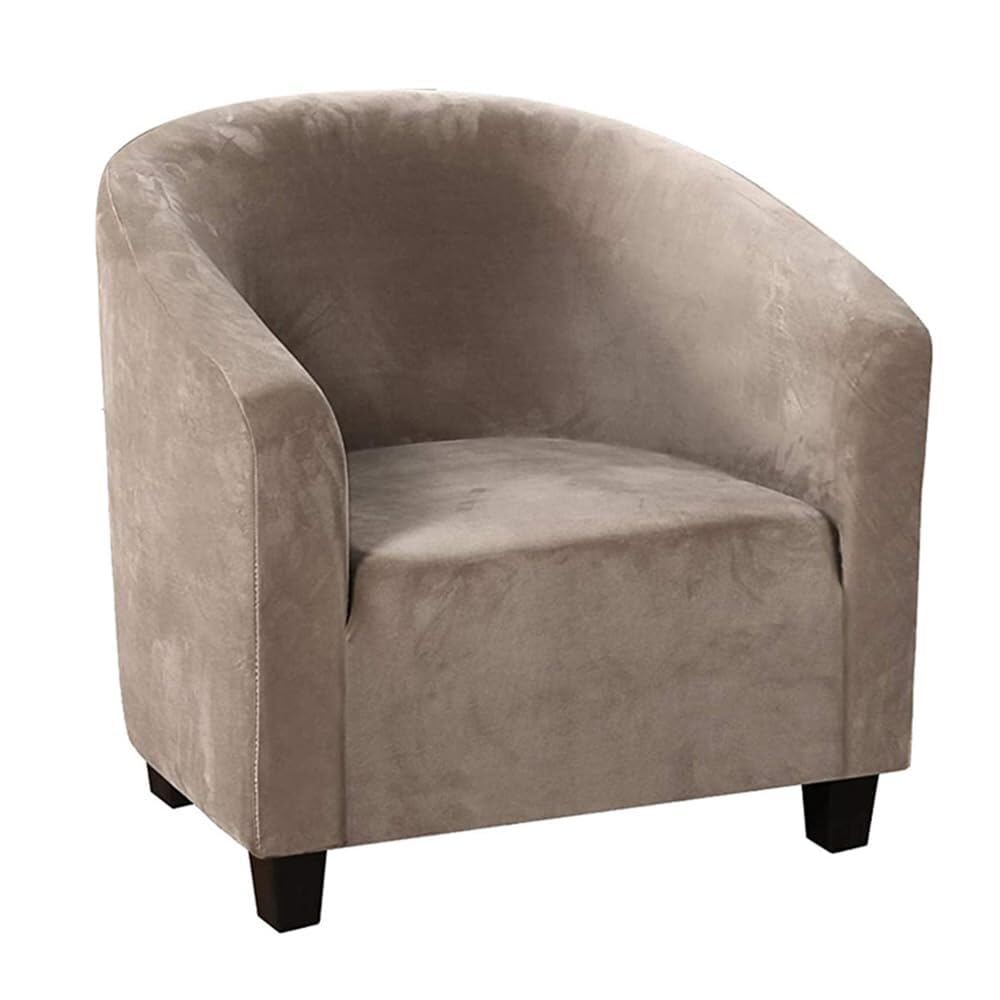 Funda de sillón elástica, Fundas for sillas, Mantas for sillón Tullsta, Funda for sillón, Protector for sillón cabriolet, Funda for sillón Club(Plush Light Grey)