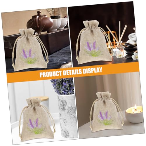 Bolsas de Lino con Diseño de Lavanda 22 piezas miniatura 3