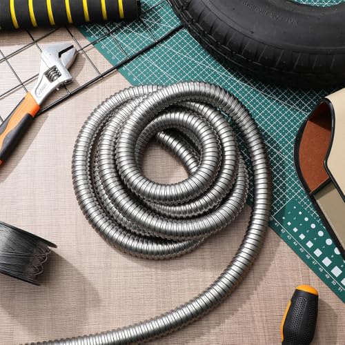 Protector de cables de acero inoxidable 304 flexible y resistente para cine en casa 6
