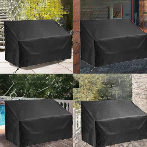 Funda protectora para banco de jardín impermeable y anti-polvo en lona Oxford 6