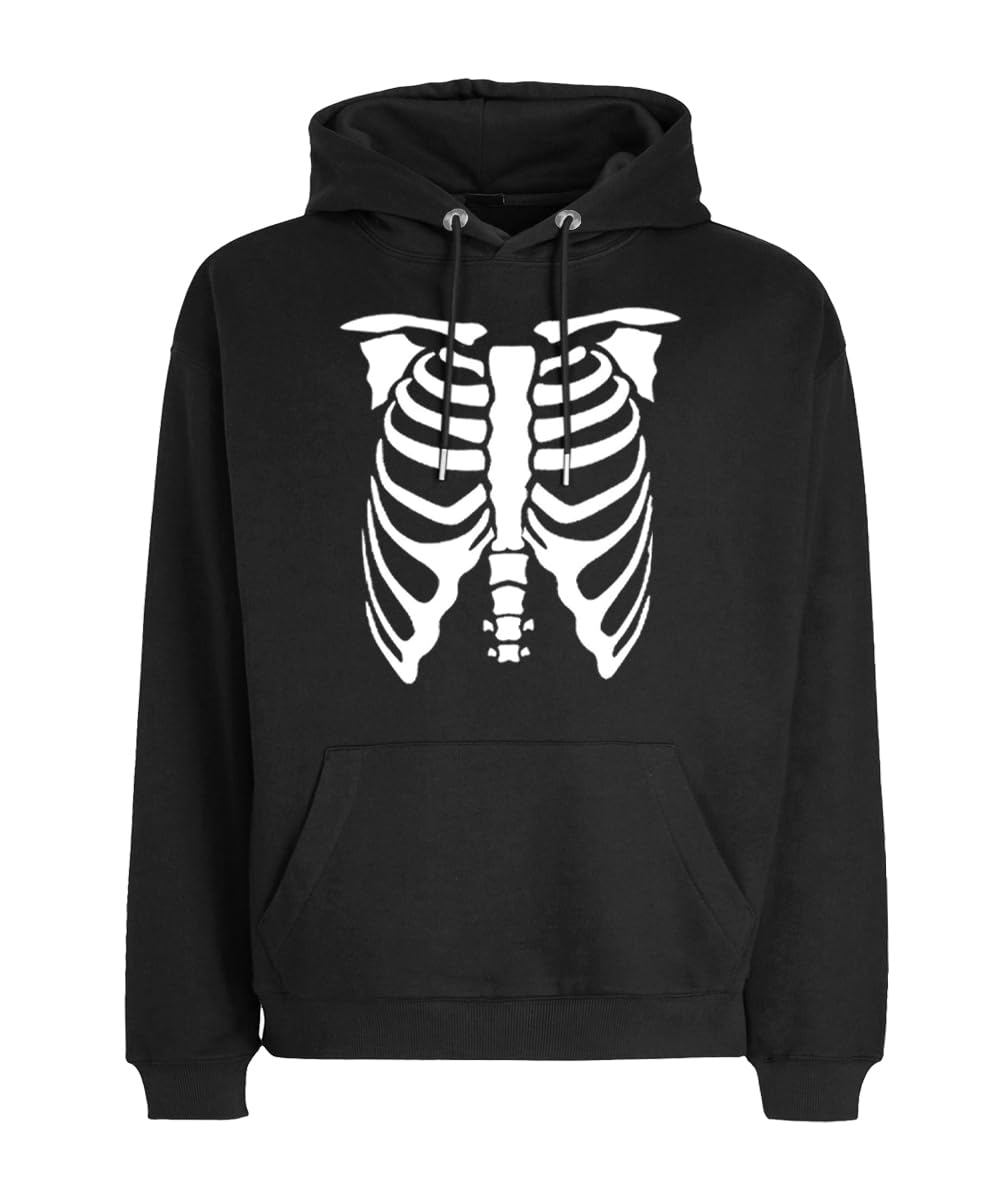 AOBUTEMens Halloween Hoodies Long Sleeve Pocket Sweatshirt with Drawstring