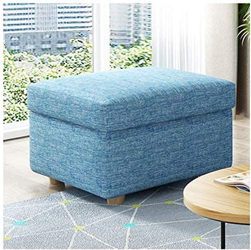 Canapé repose-pieds modulable avec grand rangement et assise pour chambre