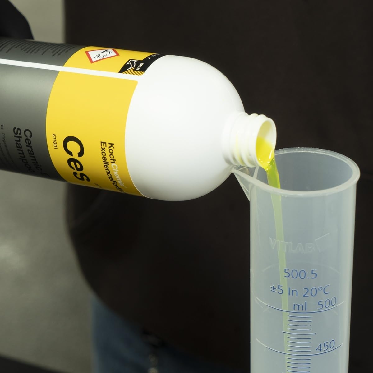 Koch Chemie Ceramic Effect Shampoo Ces zestaw do mycia Koch Chemie wiadro do mycia rękawica do mycia samochodu idealne do mycia samochodu