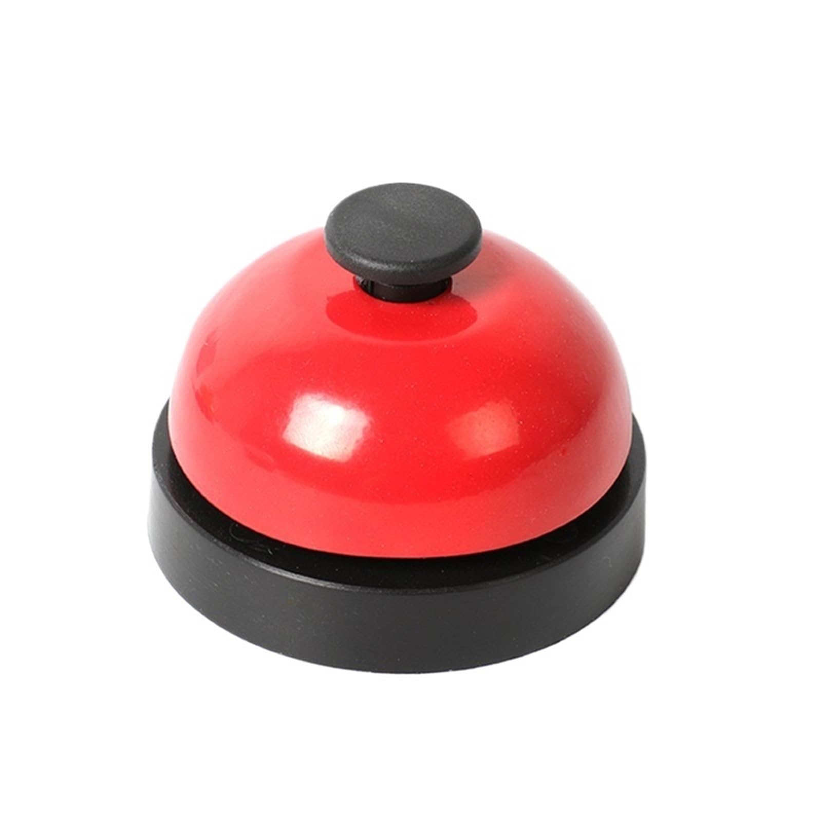 Ruwlfe Big Red Black 4Pcs Small Call Bell, Service For Restaurant Bar
