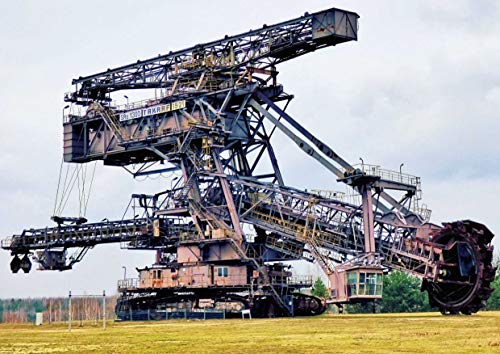 Preisvergleich Produktbild hansepuzzle 62047 Industrie - Schaufelradbagger, 260 Teile in hochwertiger Kartonbox, Puzzle-Teile in wiederverschliessbarem Beutel.