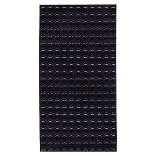 Bump Dots- Round with Rounded Top-Black-Large-242pk