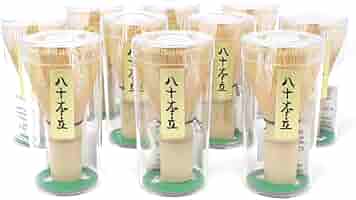 Amazon | ［10本セット ］ 茶道具 茶筅 茶せん 八十本立 80本立