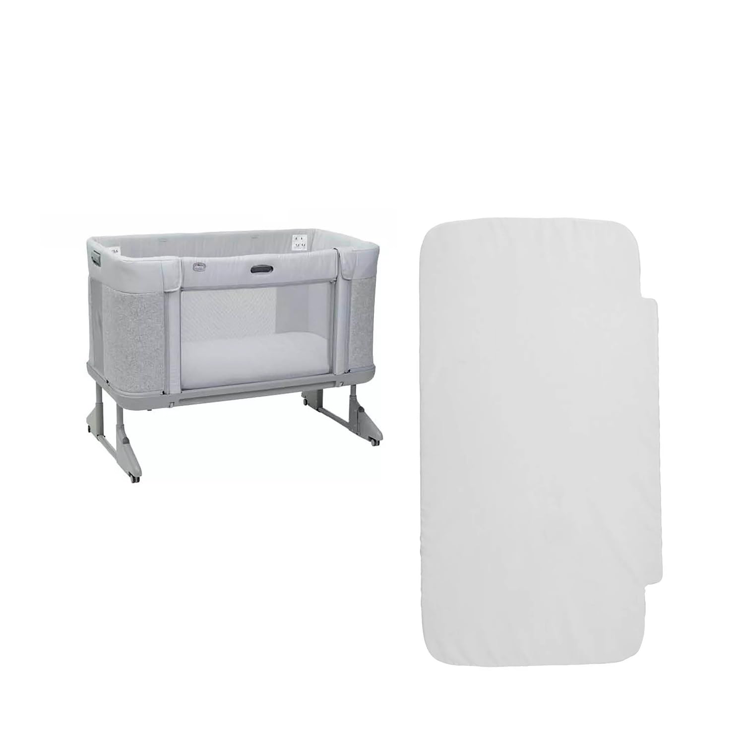 Next2me Forever Mattress, | Original & Official Replacement For Forever Co-Sleeping Cribs White Chicco