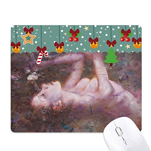Tapis de souris peinture à l'huile E Minor XJJ en caoutchouc antidérapant