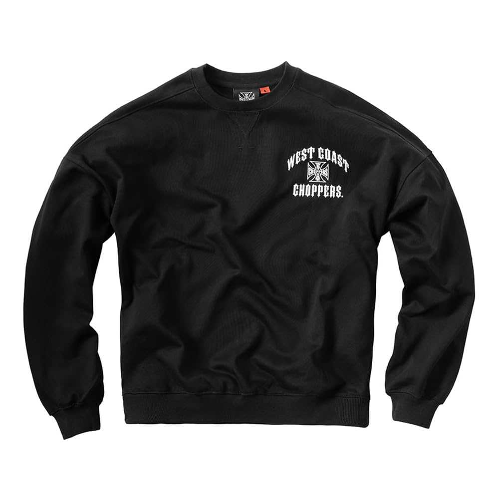 WEST COAST CHOPPERS Iron Oversized Heavyweight Sweatshirt L