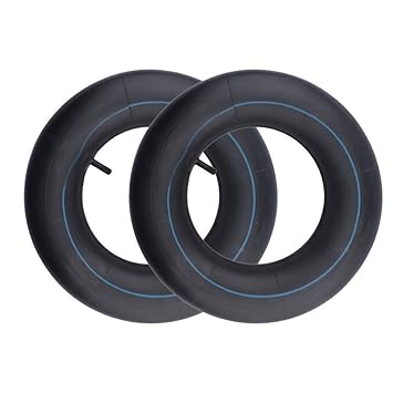 LAXEEM 2Pack 20x8.00-8, 20x10-8 Replacement Inner Tube with TR13 Straight Valve Stem for Golf Cart Mower Tractor Garden Trailer and More