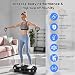 Vibration Plate Exercise Machine with Bluetooth Speaker, Whole Body Vibration Fitness Trainer, 99 Speeds&10 Training Modes, Remote Control + Resistance Bands, Max Load 150KG Home Body Toning Equipment