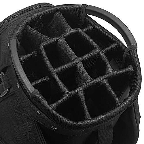 テーラーメイド カートライト 2017 USモデル キャディバッグ　黒 Amazon | テーラーメイド Cart Lite Bag N7753101 Black 14分割