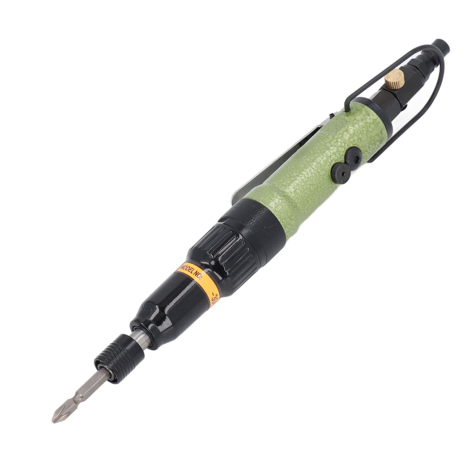 Mini Destornillador Neumático Material de Aluminio 1500 RPM Velocidad sin Carga Operación Silenciosa Destornillador Neumático Parada Automática Mini Destornillador de Embrague