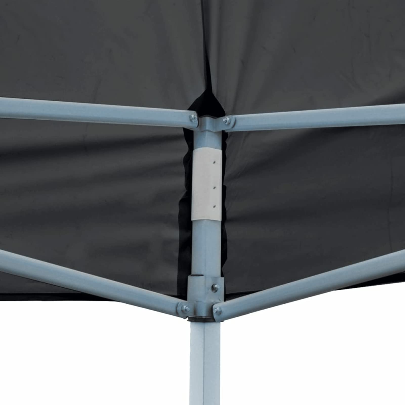 ZEYUAN Pop-Up Partyzelt mit Seitenwänden, Party Deko, Festzelt, Pavillon, Garden Decoration, Canopy Tent, Lagerzelt, Gartenpavillon, Faltbar 3 x 6 m Anthrazit