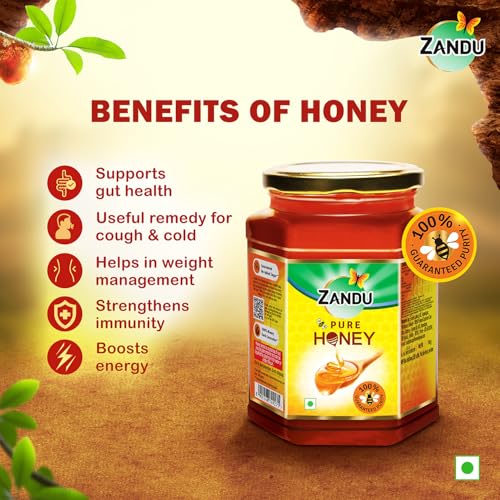Image of Zandu Pure Honey || 100% Pure || No Added Sugar & Adulteration, 1KG