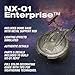 Polar Lights Star Trek NX-01 Enterprise (Snap) 2T 1:1000 Scale Model Kit