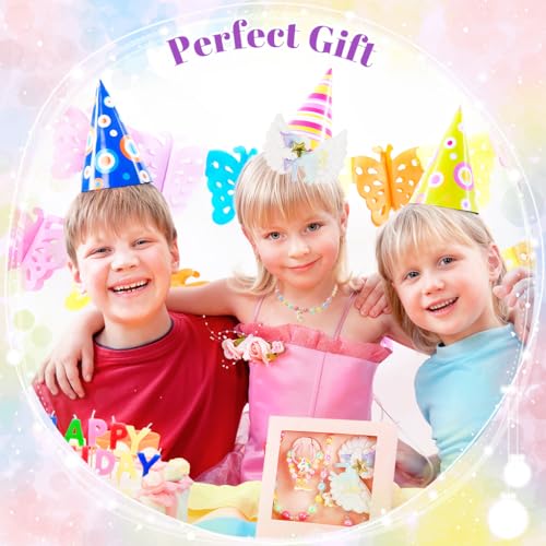 Image of SANNIDHI Unicorn Jewellery Set for Kids Pearl Bead 8 Pcs | Pretend Dress Up, Party Styling, Bracelet Necklace Earrings Ring, Coordinated Accessories, Creative Role Play