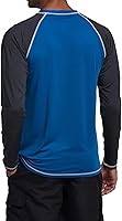 Vista 4 de Camisetas de natación de manga larga para hombres Rashguard UPF 50+ Camisa de protección solar UV Atlética Entrenamiento Correr Senderismo Camiseta