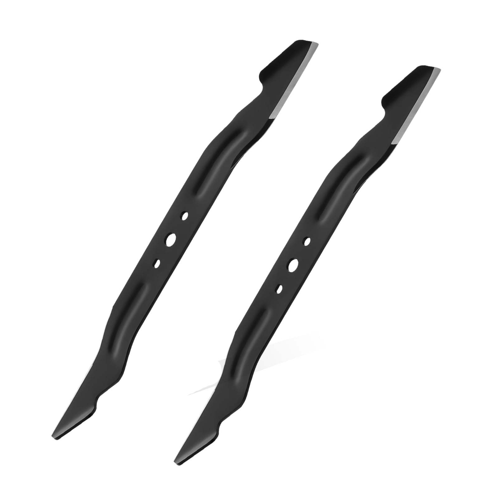 Ketofa 2 Pack AB2100 Lawn Mower Blade Replacement Compatible with EGO Power+ 56V Models LM2100 LM2101 LM2100SP LM2102SP, 3-in-1 Mower Blade for Mulching, Bagging & Side Discharge Black