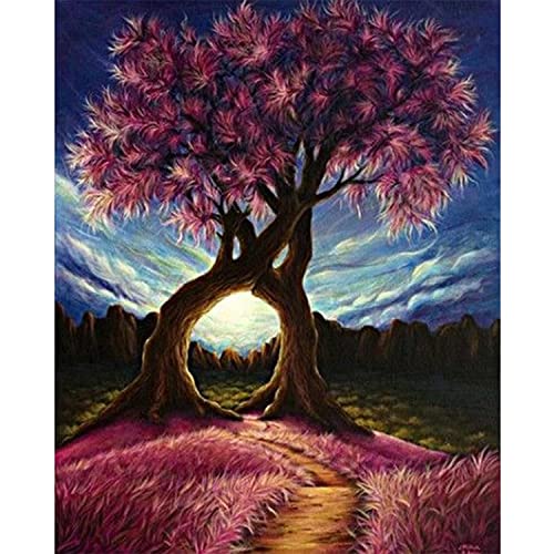 Kit Diamond Painting Arbre de Vie Idée Cadeau Créatif Broderie Point de Croix