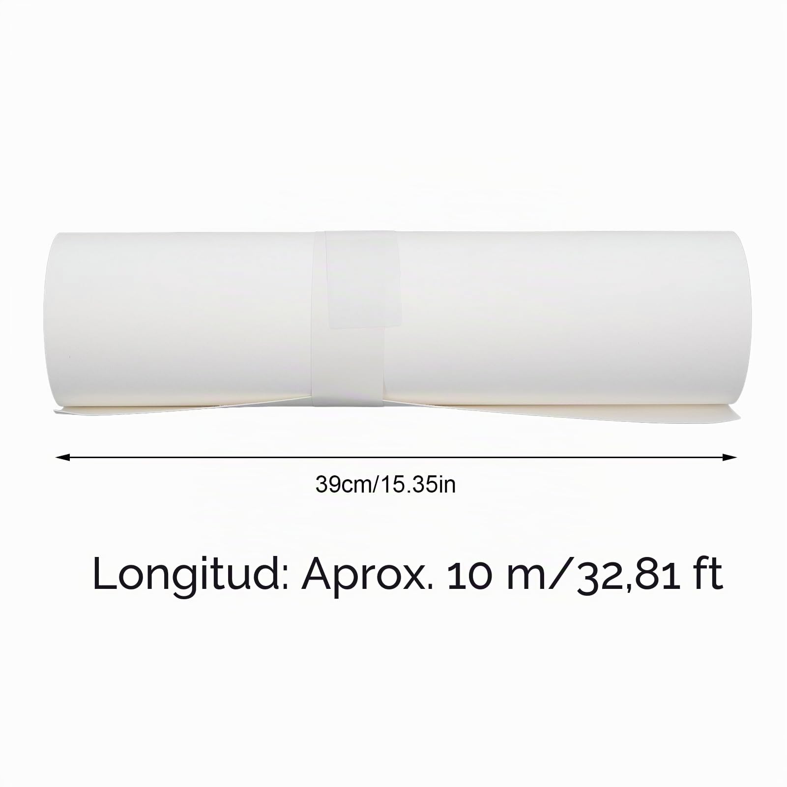 Papel de Acuarela, Rollo de Papel para Artes y Manualidades, Semialgodón Lavable, Resistente Al Desgarro, 10 M de Longitud, Rollo de Papel de Acuarela para Niños Papel de