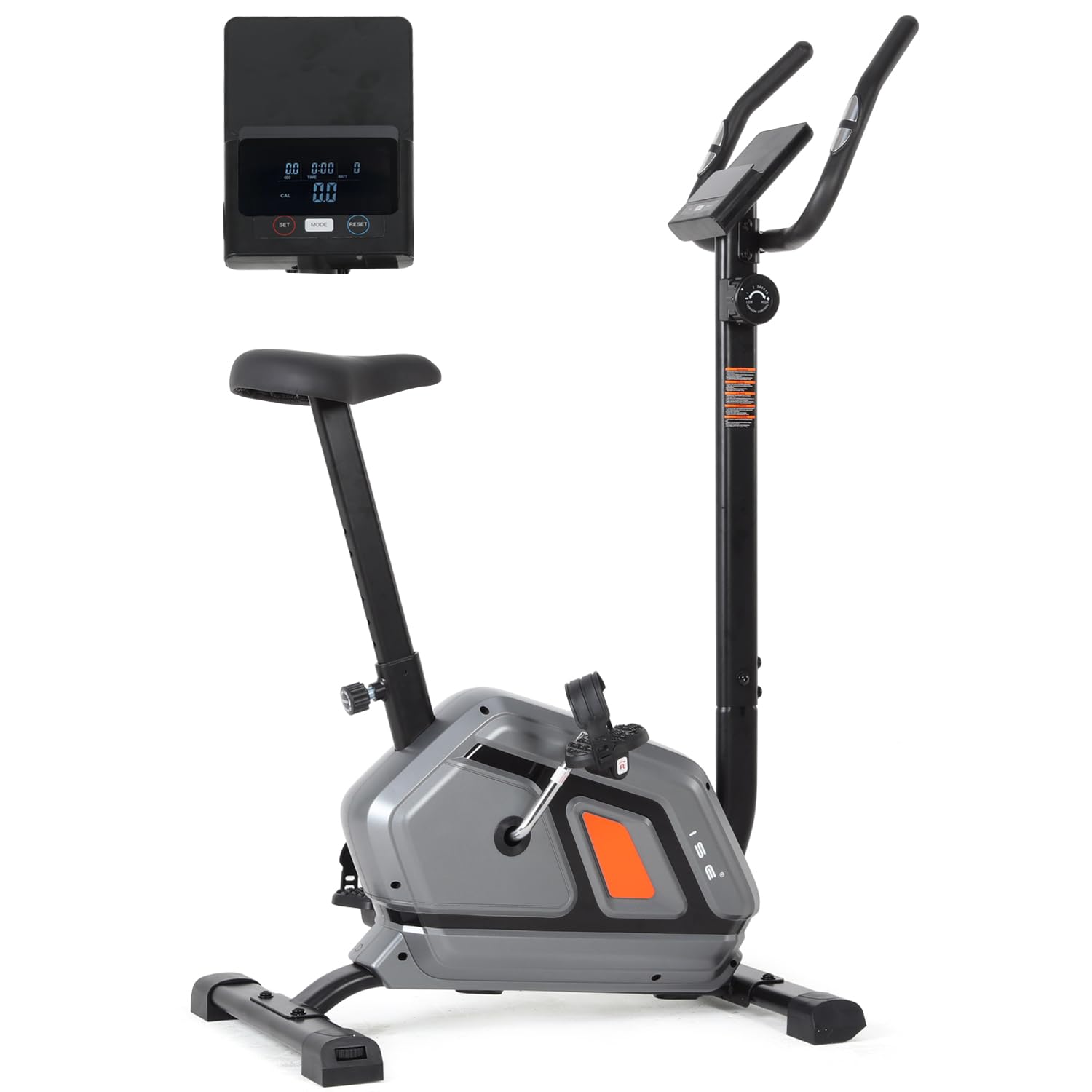 Cyclette Da Casa ISE Con Display LCD - Bici Fitness Silenziosa Regolabile - Foto 2