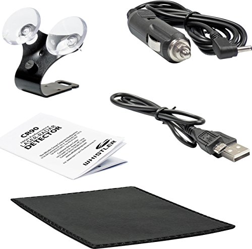 image for Whistler CR90 High Performance Laser Radar Detector: 360 Degree Protec