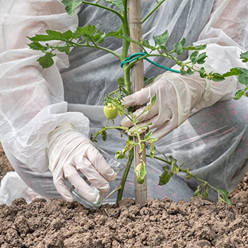 Disposable Coveralls With Hood | White | 5 Pack | Extra Large (Xl) | For Spray Painting And Cleaning Work #TOP4